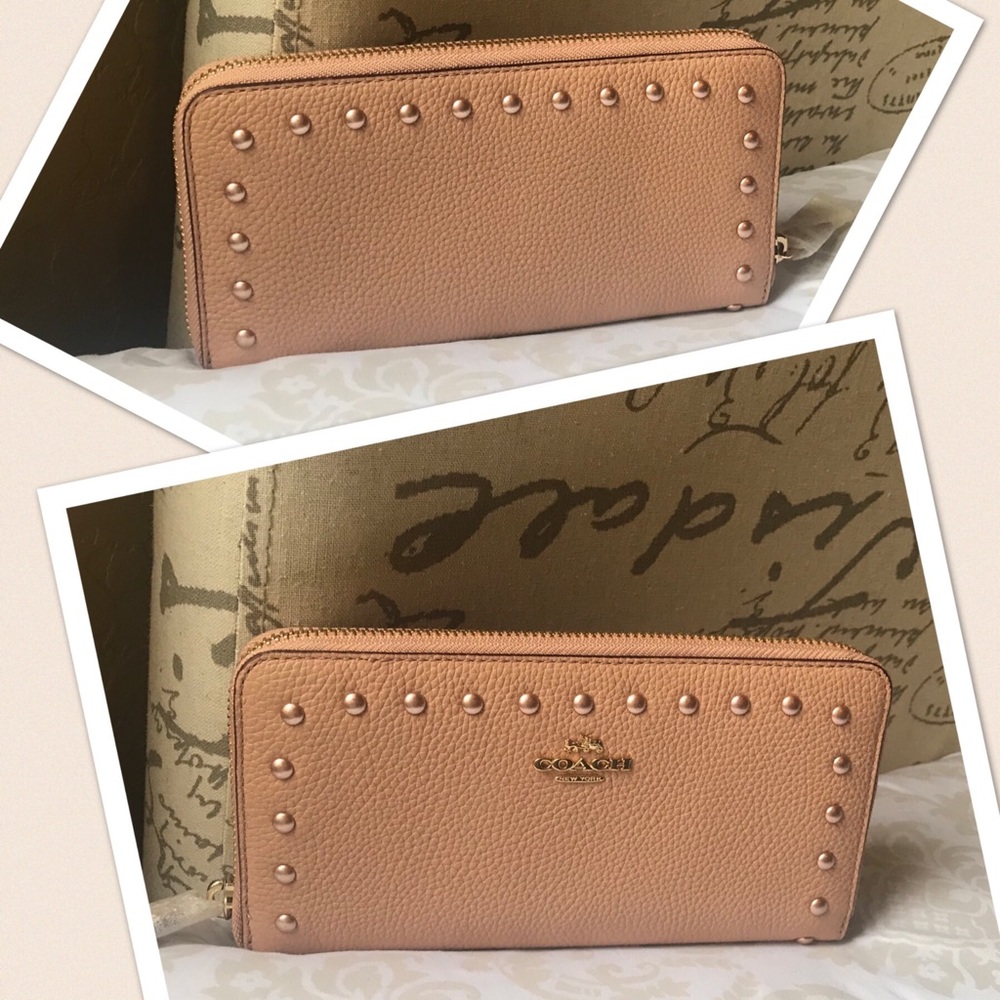 ✨COACH✨LAST 1! Authentic Accordion Zip Wallet NEW! - Picture 4 of 8